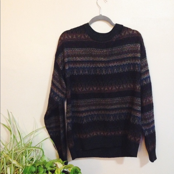 SOLD Vintage Oversized Knit Sweater - Picture 3 of 4